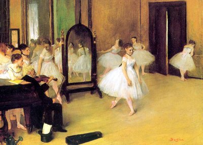 Dance Class by Edgar Degas